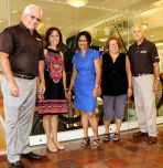 Five Rossin College retirees