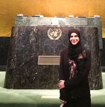 Maryam Khan at UN