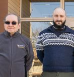 Prof. Israel Wachs and Postdoc Bar Mosevitzky Lis