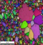 In this image, several microstructures associated with specialty aluminas show the effects of both normal and abnormal grain growth.
