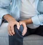 Man with knee pain