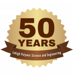 logo for 50th Anniversary Celebration of the Polymer Science and Engineering Program