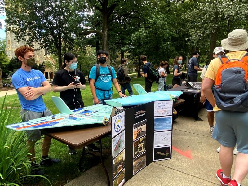 Aerospace club at fair
