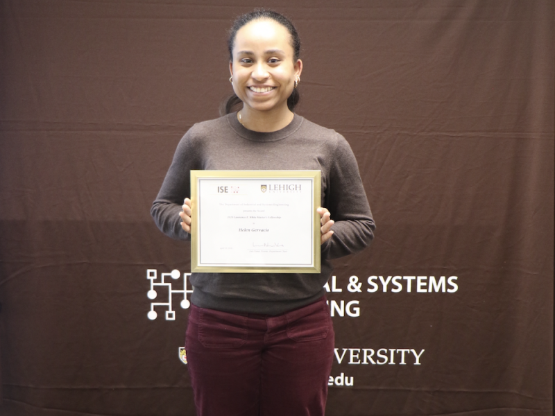 2026 Lawrence E. White Fellowship Recipient Helen Gervacio