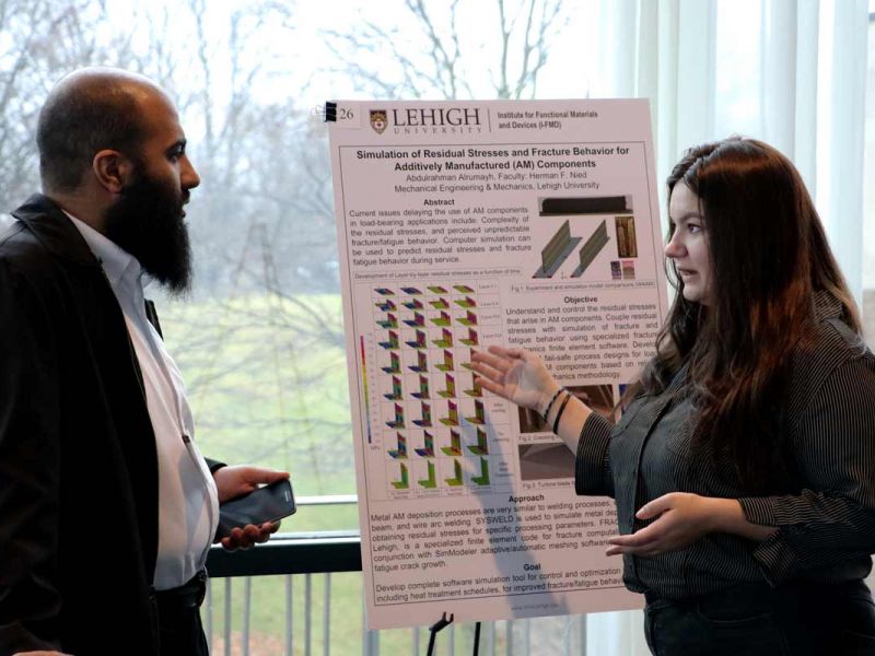 Poster session presentation