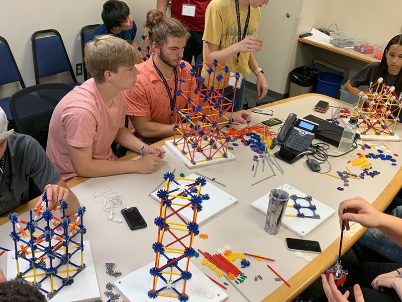 SEI students building with Knex