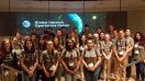 Group shot of SEI students