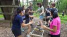 SEI students team-building activity